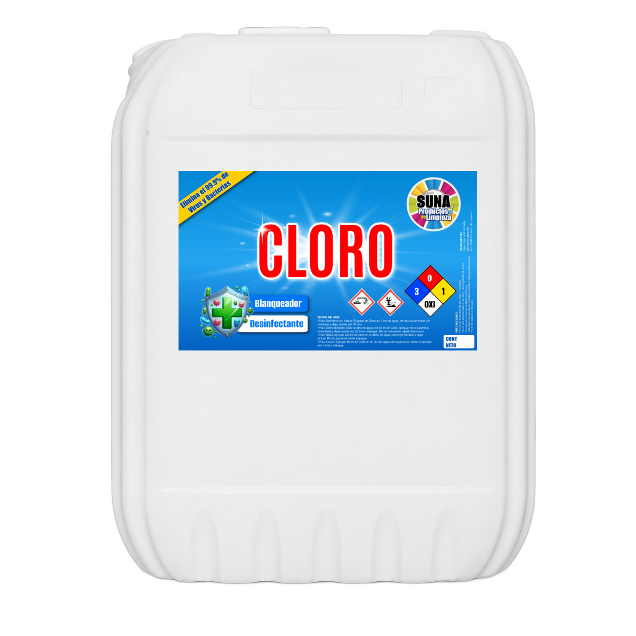 Cloro SUNA 20L